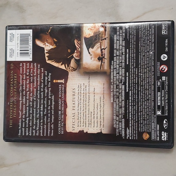 Bundle for discount Letters from Iwo Jima Movie DVD - Picture 4 of 4